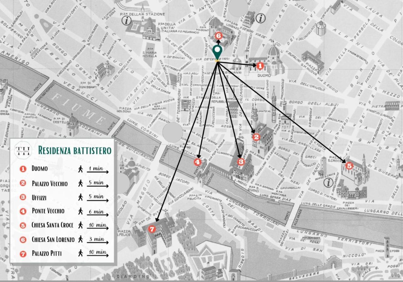 Residenza Maglioni Al Battistero Maison d'hôtes